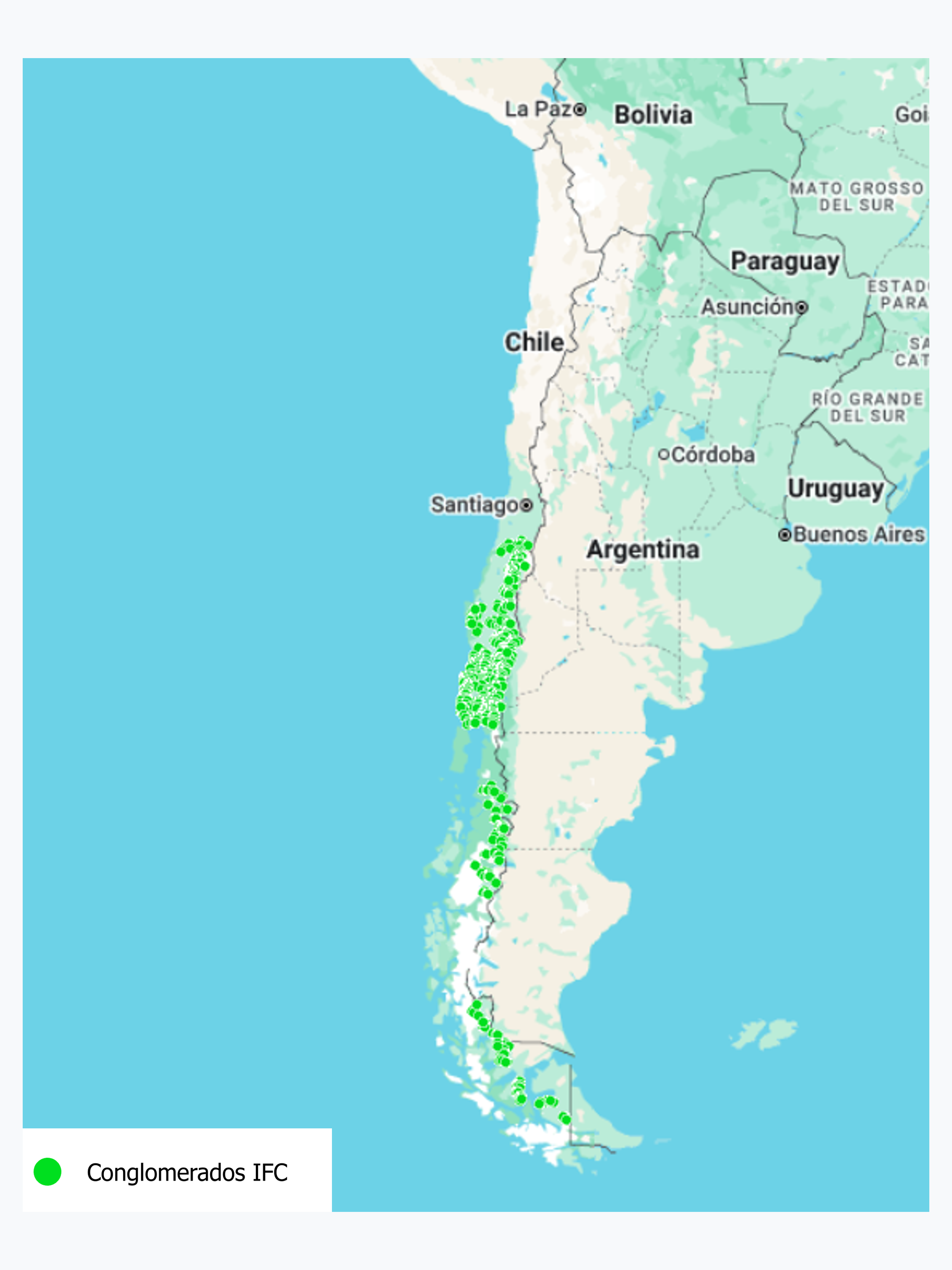Conglomerados IFC Bosque Nativo